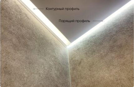 парящие потолки